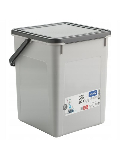 Recipiente contenedor Rotho Basic Gris 9 L