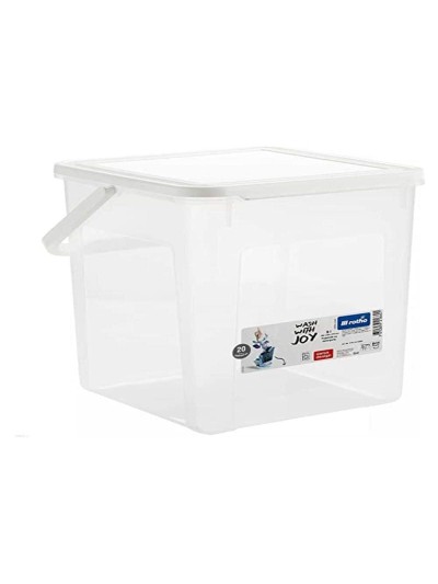 Bol de stockage Rotho Basic Blanc Transparent 9 L