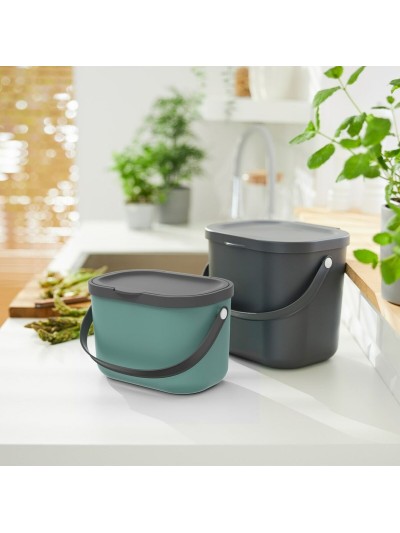 Recipiente contenedor Rotho Albula Verde 3,2 L Rectangular