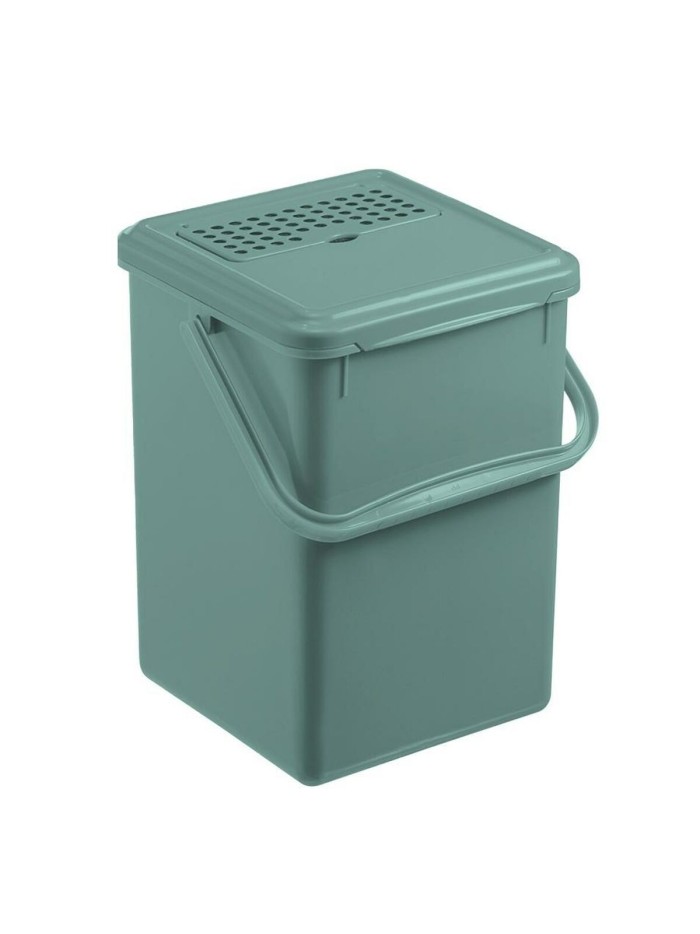 Recipiente contenedor Rotho                                 Verde 9 L Rectangular