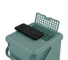 Recipiente contenedor Rotho                                 Verde 9 L Rectangular