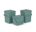 Recipiente contenedor Rotho                                 Verde 9 L Rectangular