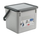Recipiente contenedor Rotho Basic Gris 4,5 L Rectangular