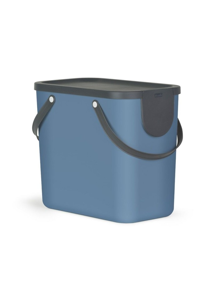 Recipiente contenedor Rotho Albula Azul 25 L Rectangular