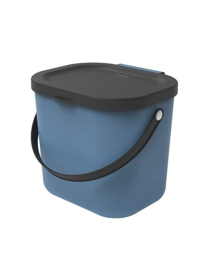 Recipiente contenedor Rotho Albula Azul 6 L Rectangular