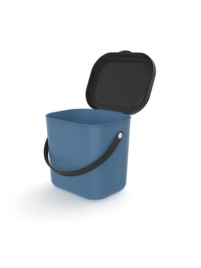 Recipiente contenedor Rotho Albula Azul 6 L Rectangular