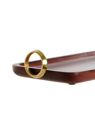 Plateau DKD Home Decor Rectangulaire