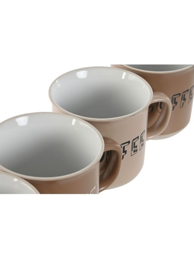 Ensemble de 4 mugs Home ESPRIT Multicouleur