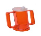 Taza Termo con Tapa SUNDO 21253 Rojo (1 unidad)