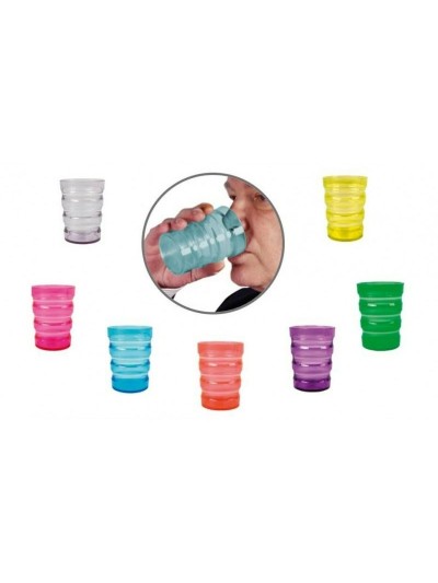 Taza Termo con Tapa SUNDO 21000 Transparente 200 ml (1 unidad)