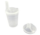 Thermal Cup with Lid PDS CARE SERIA 186 Translucent