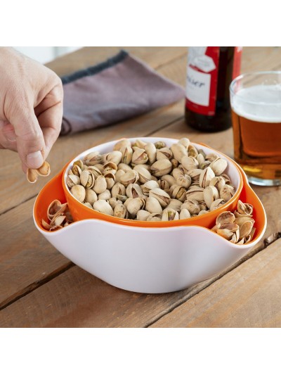 Bols para Aperitivos 2 en 1 InnovaGoods 2 Piezas