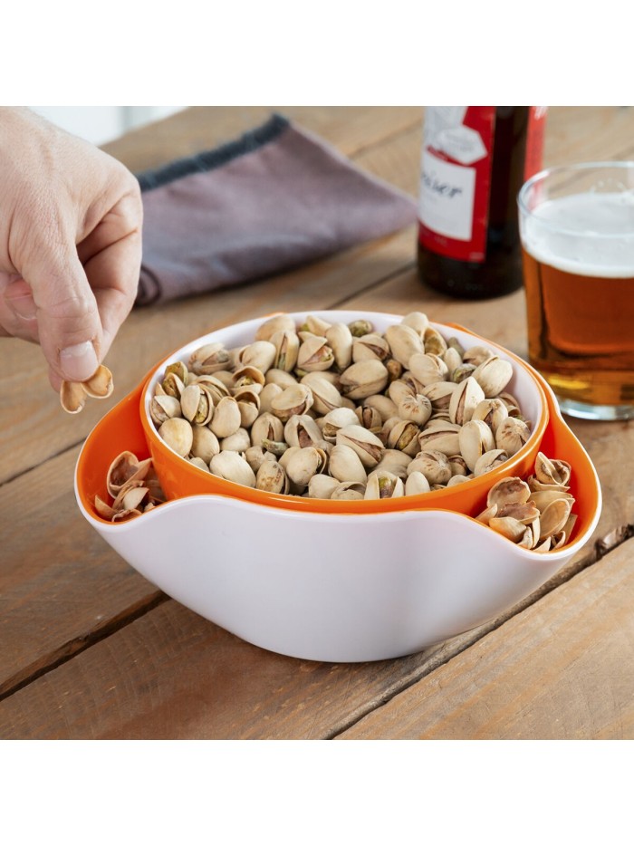 Bols para Aperitivos 2 en 1 InnovaGoods 2 Piezas
