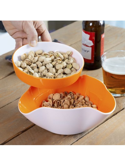 Bols para Aperitivos 2 en 1 InnovaGoods 2 Piezas