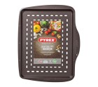 Bandeja para Horno Pizza Pyrex Asimetria Acero Galvanizado (37 cm)