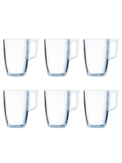 Lot de tasses Luminarc Nuevo (6 pcs) Transparent verre 400 ml (6 Pièces)