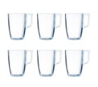 Juego de Tazas Luminarc Nuevo (6 pcs) Transparente Vidrio 400 ml (6 Piezas)