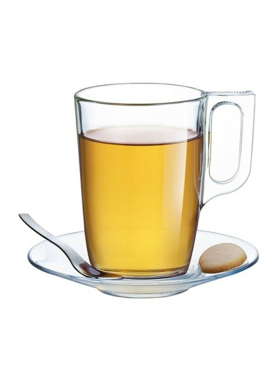 Juego de Tazas Luminarc Nuevo Transparente Vidrio 320 ml (6 Piezas)