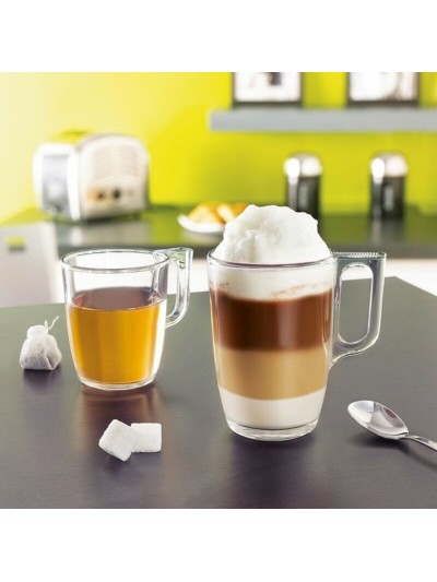 Juego de Tazas Luminarc Nuevo Transparente Vidrio 320 ml (6 Piezas)