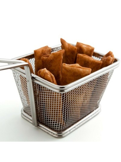 Cesta para Presentar Aperitivos Quid Select Acero Metal