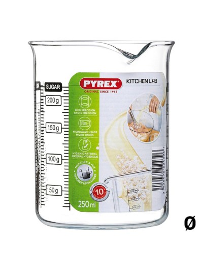 Pot mesureur Pyrex Kitchen Lab verre