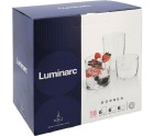 Set de Vasos Luminarc Gorbea Transparente Vidrio 6 Piezas (18 pcs)