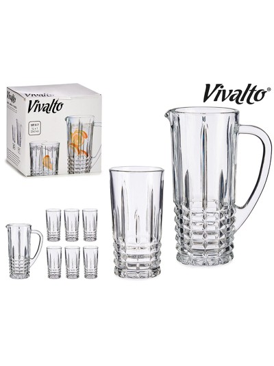 Set de Vasos 41053 250 ml 6 x (250 ml) / 1 x (1 L)