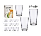 Set de Vasos S18091/BHA Transparente Vidrio 6 x (51 cl) / 6 x (34 cl) / 6 x (23 cl)