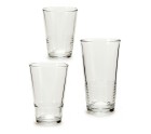 Set de Vasos S18091/BHA Transparente Vidrio 6 x (51 cl) / 6 x (34 cl) / 6 x (23 cl)
