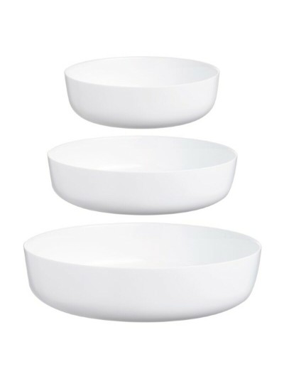 Fuente de Cocina Luminarc N7648 Blanco Vidrio 3 Piezas (3 pcs)