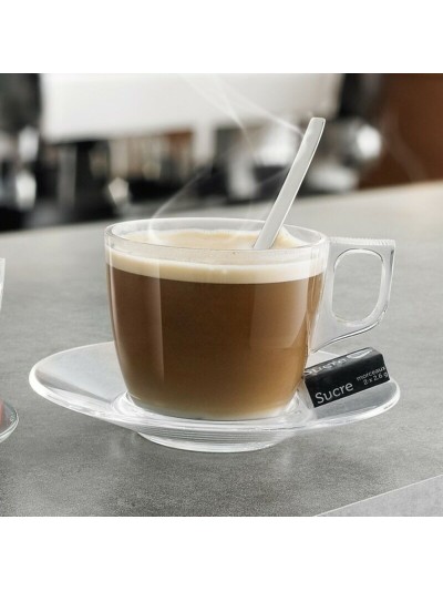 Juego de Tazas de Café Luminarc Nuevo Transparente Vidrio 220 ml 6 Piezas (6 pcs)