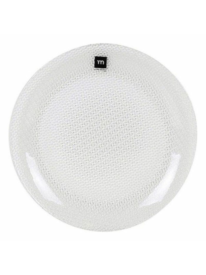 Plato Llano La Mediterránea Tuana Vidrio (ø 21 cm)