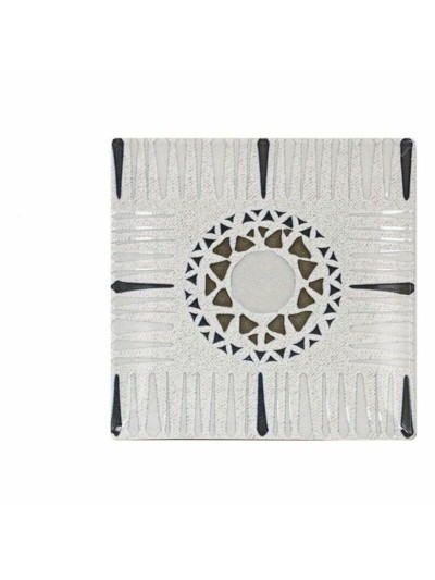 Plato de Postre La Mediterránea Barroc 18 x 18 x 2 cm (18 cm)