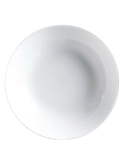 Set de Platos Luminarc Diwali 6 pcs Blanco Vidrio