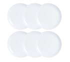 Service de vaisselle Luminarc Diwali 6 pcs Blanc verre