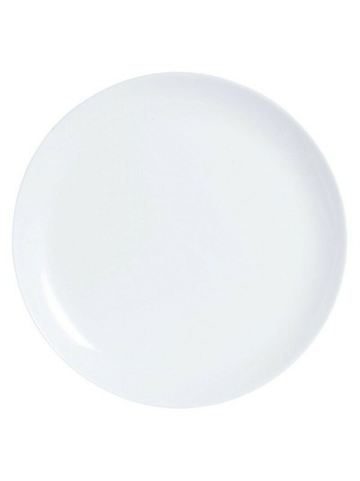 Set de Platos Luminarc Diwali 6 pcs Blanco Vidrio