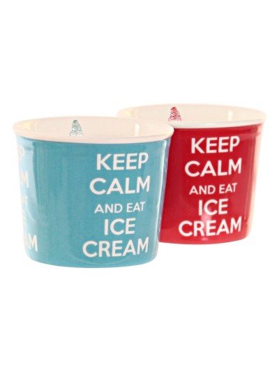 Set de Verres DKD Home Decor Multicouleur Céramique Pin