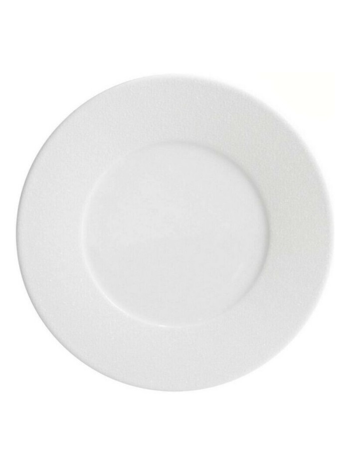 Plato de Postre Globe Sahara Porcelana Blanco (Ø 22 cm)