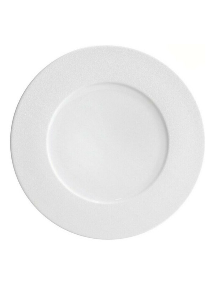 Assiette plate Globe Sahara Porcelaine Blanc (Ø 32,5 cm)