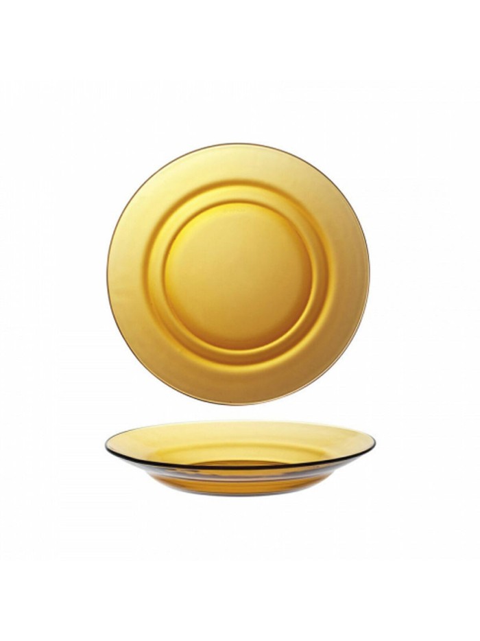 Plato Hondo Duralex Lys Ambar ø 23 x 3,5 cm