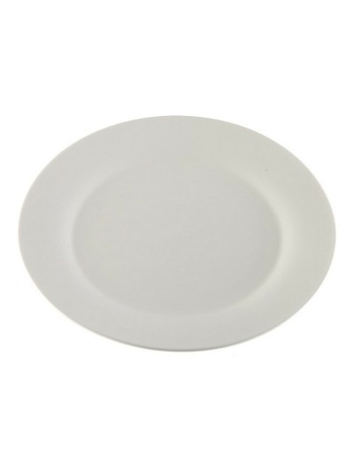 Plato Llano Versa Redondo Blanco Porcelana (27 x 27 cm)