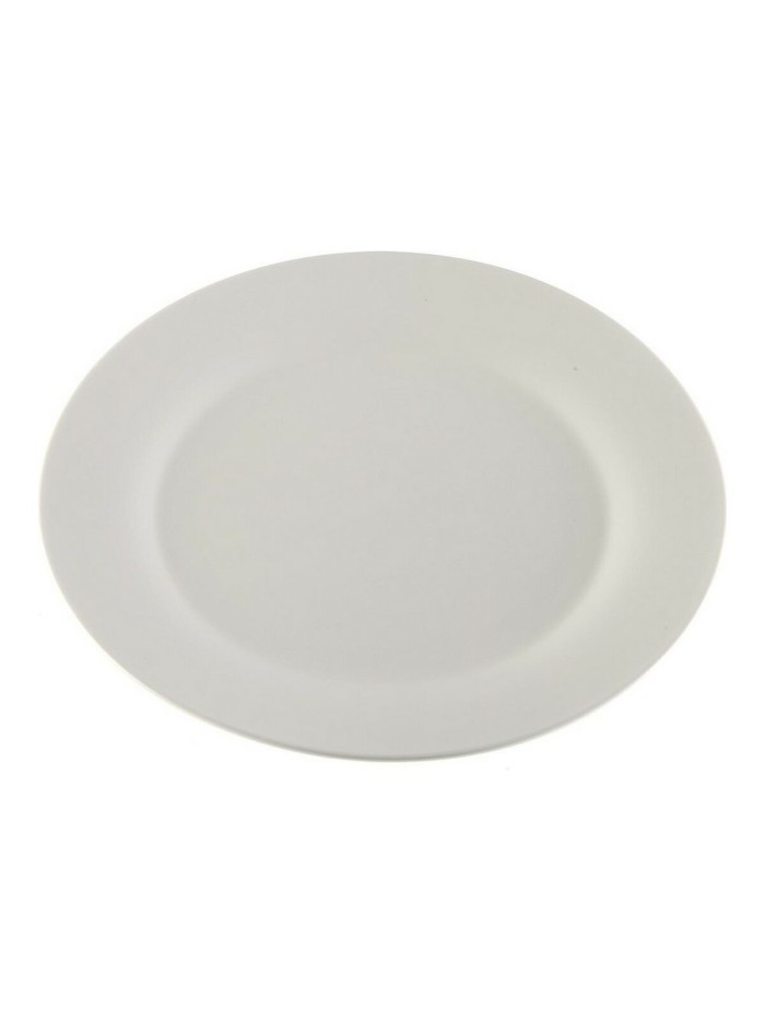 Plato Llano Versa Redondo Blanco Porcelana (27 x 27 cm)