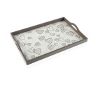 Plateau Cozy Coeurs Bois MDF (30 x 5 x 45 cm)