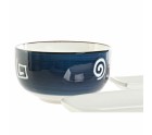 Set de sushi DKD Home Decor 33,5 x 34,5 x 9 cm Porcelaine Blanc Blue marine Oriental (33,5 x 34,5 x 9 cm)
