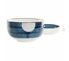 Set de Sushi DKD Home Decor 34 x 29,5 x 7,3 cm Porcelana Azul Blanco Oriental (34 x 29,5 x 7,3 cm)