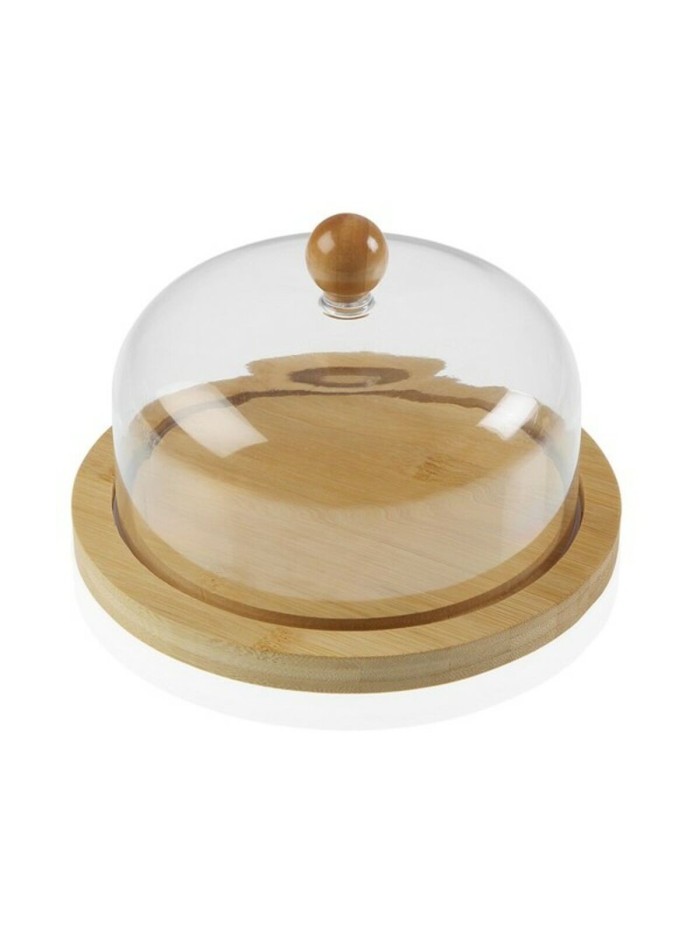 Plato para Queso Versa Bambú Poliestireno Madera MDF (Ø 10 cm)