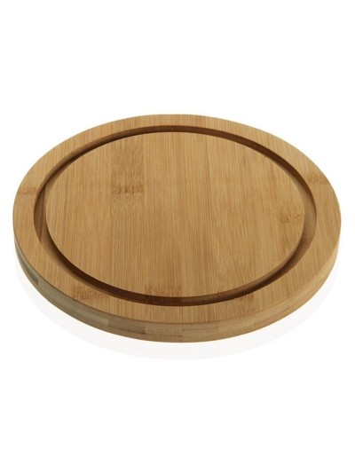 Plato para Queso Versa Bambú Poliestireno Madera MDF (Ø 10 cm)