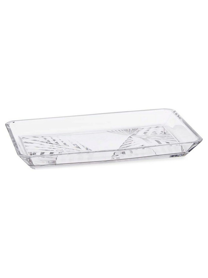 Bandeja Madlen Cristal Transparente (16,5 x 2,6 x 27,5 cm)