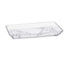 Bandeja Madlen Cristal Transparente (16,5 x 2,6 x 27,5 cm)