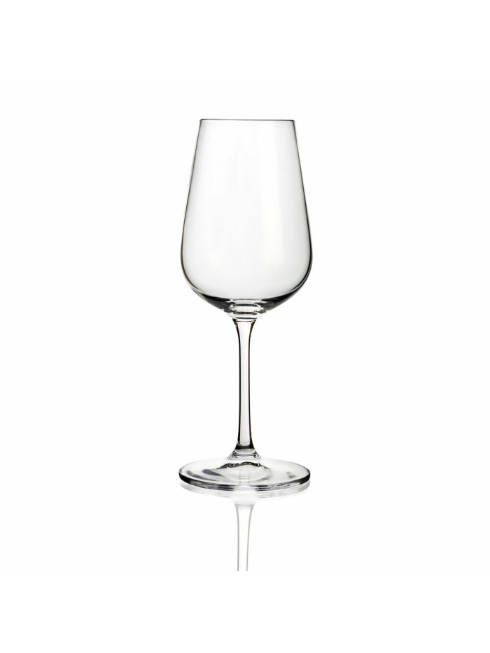 Copa de vino Bohemia Crystal Belia Transparente 6 Piezas 360 ml